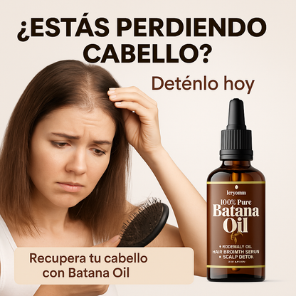 ACEITE DE BATANA 100% PURO - FORTALECIMIENTO Y CRECIMIENTO CAPILAR