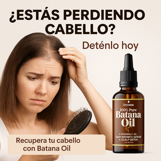 ACEITE DE BATANA 100% PURO - FORTALECIMIENTO Y CRECIMIENTO CAPILAR