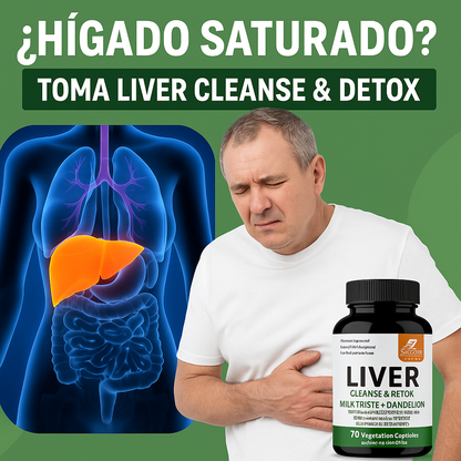LIVER CLEANSE Y DETOX - DESINTOXICANTE DE HÍGADO